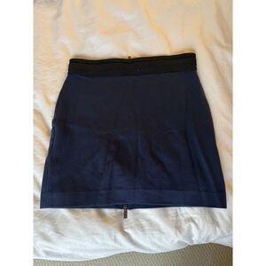 Women's BCBG Maxazria Navy Mini Skirt
